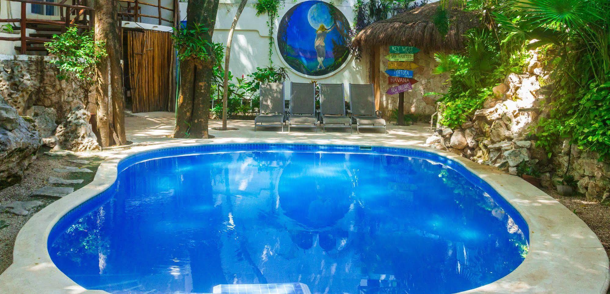 Luna Blue Hotel Playa Del Carmen Exteriör bild